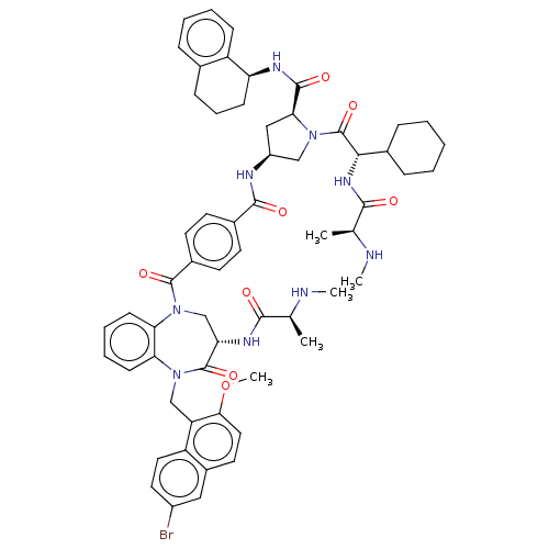 Chemical structure of BindingDB Monomer ID 240882