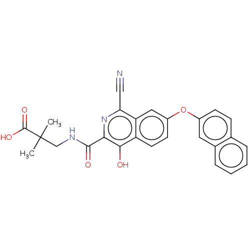 Chemical structure of BindingDB Monomer ID 240964