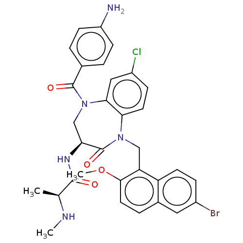 Chemical structure of BindingDB Monomer ID 242603