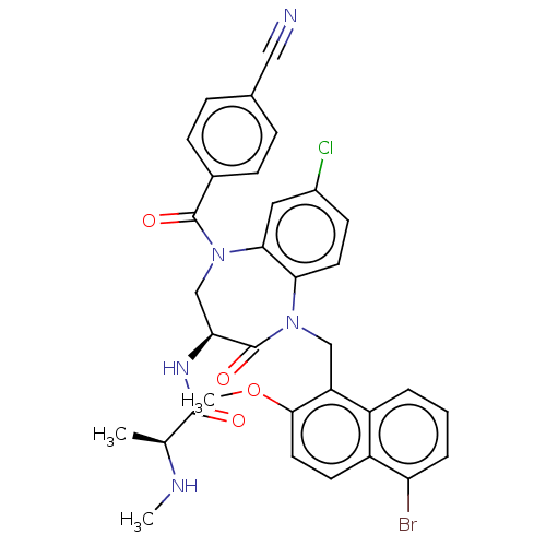 Chemical structure of BindingDB Monomer ID 242609