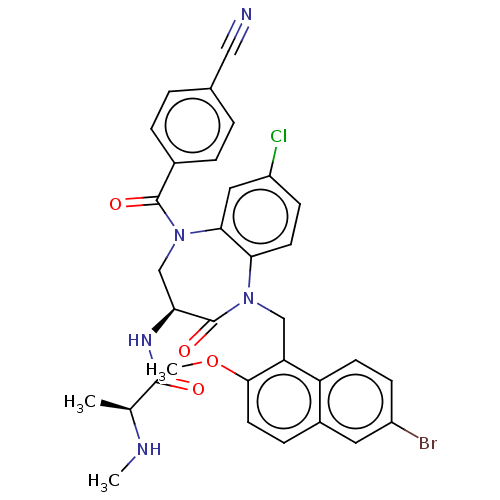 Chemical structure of BindingDB Monomer ID 242617