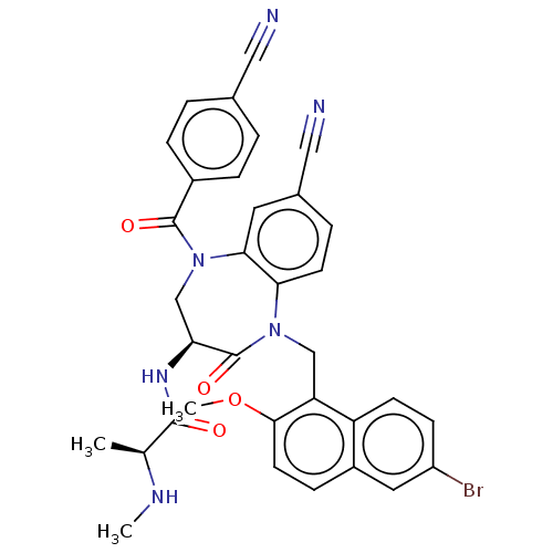 Chemical structure of BindingDB Monomer ID 242643