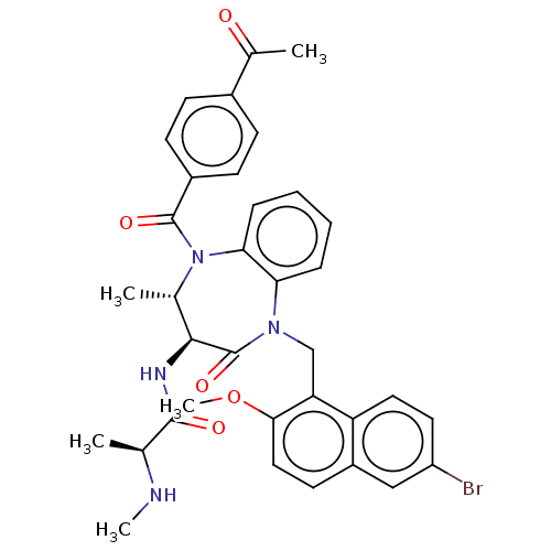 Chemical structure of BindingDB Monomer ID 242784