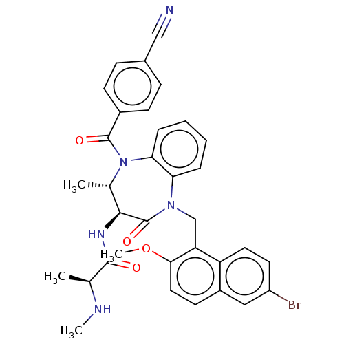 Chemical structure of BindingDB Monomer ID 242787