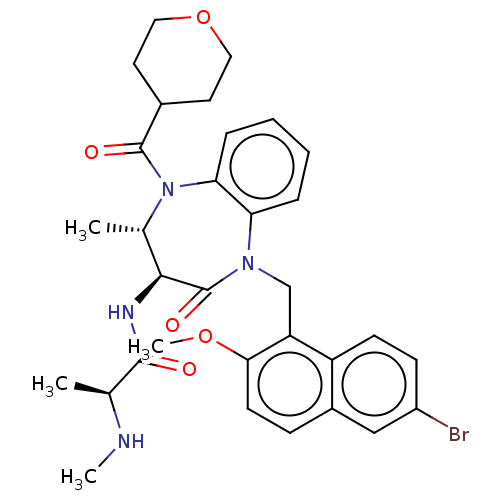 Chemical structure of BindingDB Monomer ID 242789