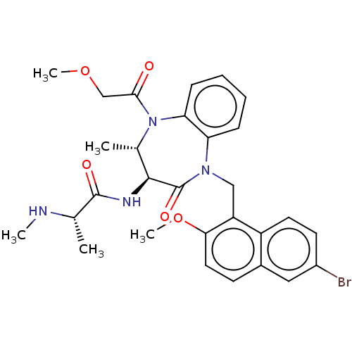 Chemical structure of BindingDB Monomer ID 242796