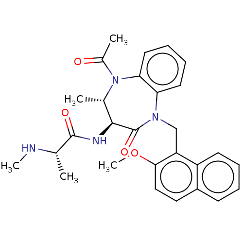 Chemical structure of BindingDB Monomer ID 242800