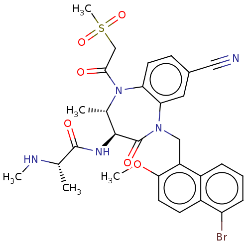 Chemical structure of BindingDB Monomer ID 242804