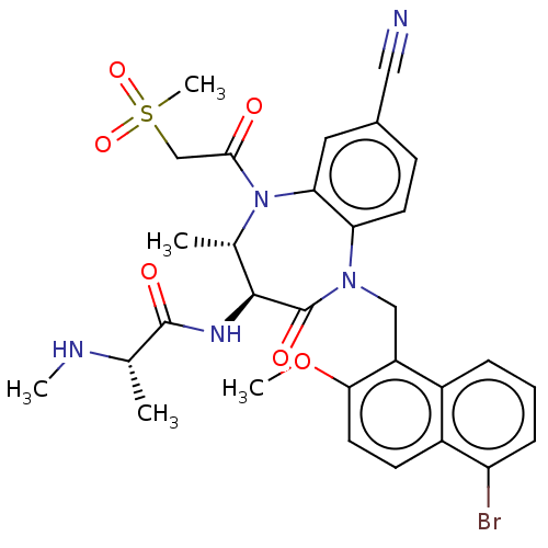 Chemical structure of BindingDB Monomer ID 242805