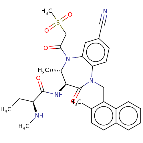 Chemical structure of BindingDB Monomer ID 242807