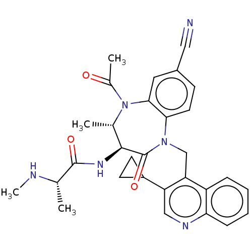 Chemical structure of BindingDB Monomer ID 242809
