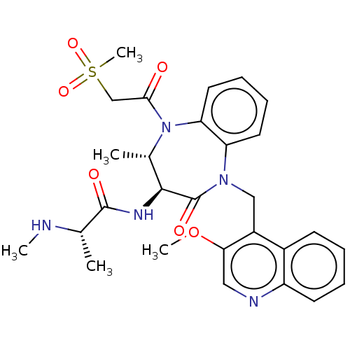 Chemical structure of BindingDB Monomer ID 242820