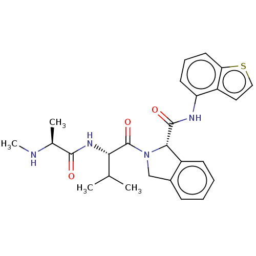 Chemical structure of BindingDB Monomer ID 242834