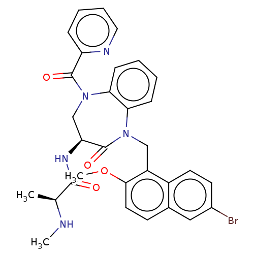 Chemical structure of BindingDB Monomer ID 243119