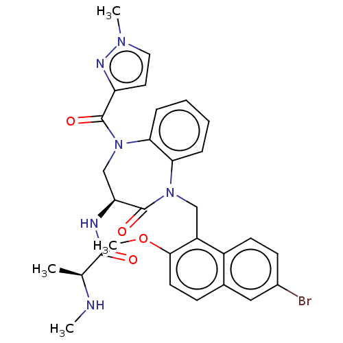 Chemical structure of BindingDB Monomer ID 243182
