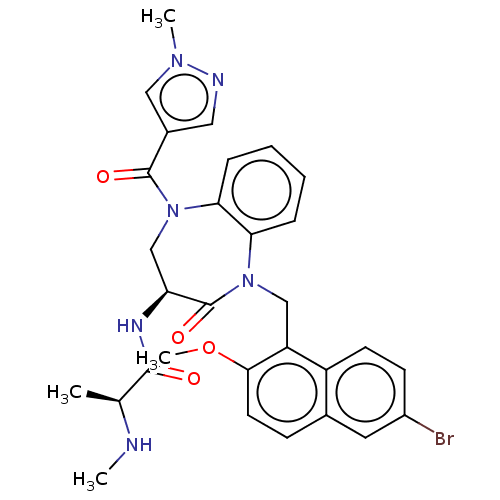 Chemical structure of BindingDB Monomer ID 243186