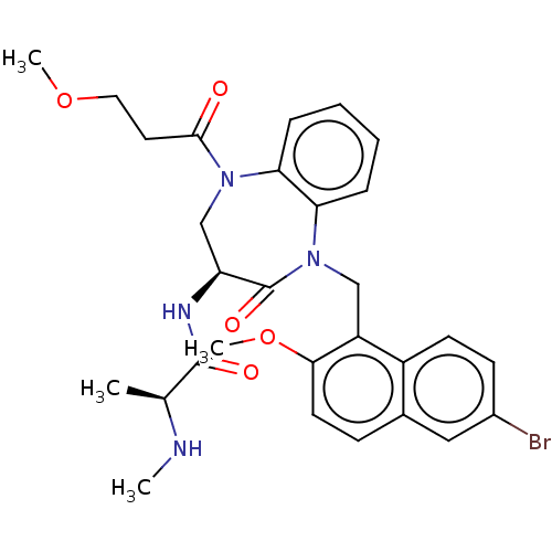 Chemical structure of BindingDB Monomer ID 243190