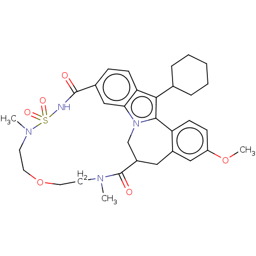 Chemical structure of BindingDB Monomer ID 243455