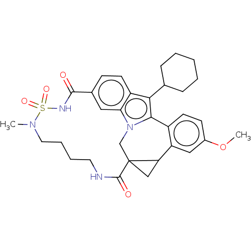 Chemical structure of BindingDB Monomer ID 243460