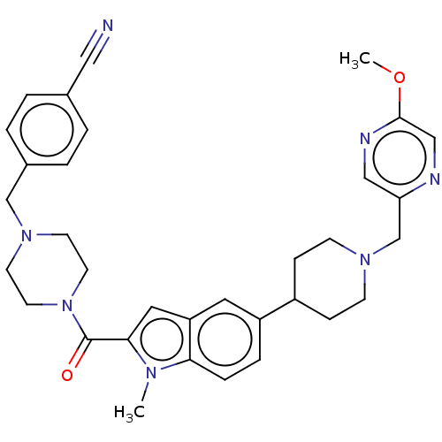Chemical structure of BindingDB Monomer ID 244237
