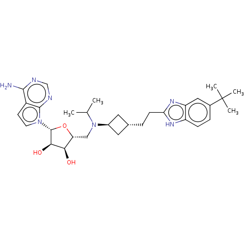 Chemical structure of BindingDB Monomer ID 244794