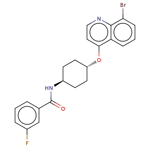 Chemical structure of BindingDB Monomer ID 245156