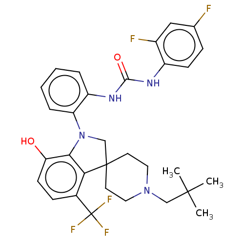Chemical structure of BindingDB Monomer ID 245282