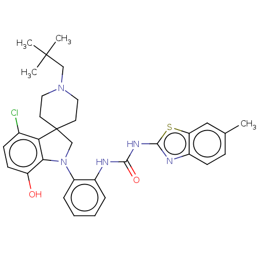 Chemical structure of BindingDB Monomer ID 245300