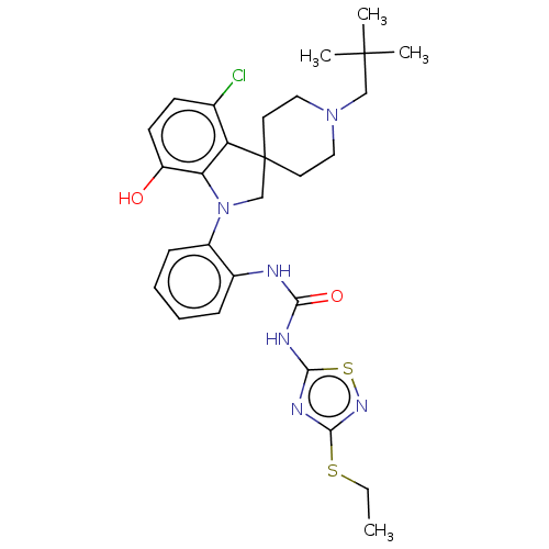 Chemical structure of BindingDB Monomer ID 245304