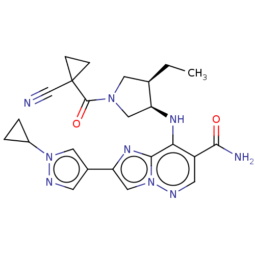 Chemical structure of BindingDB Monomer ID 245755