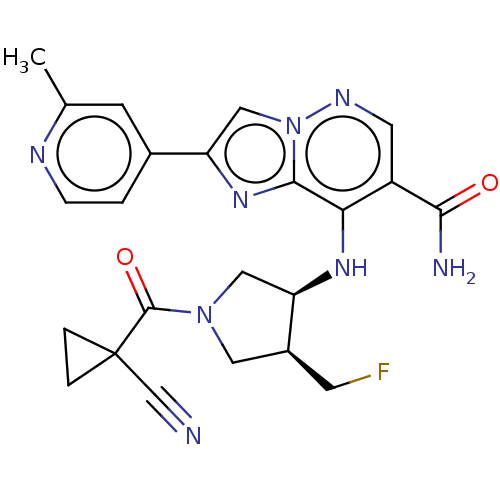 Chemical structure of BindingDB Monomer ID 245771