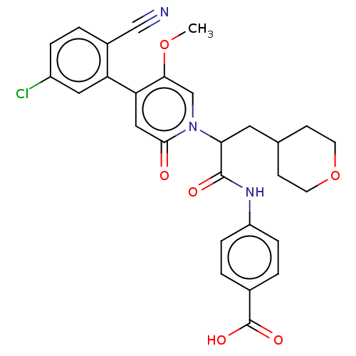 Chemical structure of BindingDB Monomer ID 246189