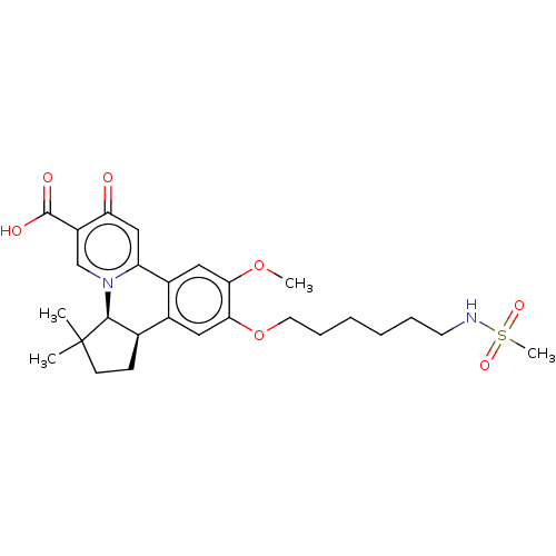 Chemical structure of BindingDB Monomer ID 246835