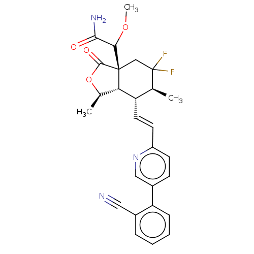 Chemical structure of BindingDB Monomer ID 247054