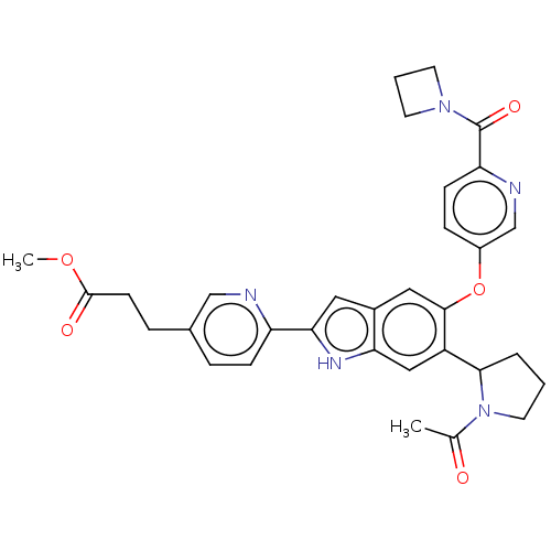 Chemical structure of BindingDB Monomer ID 249134