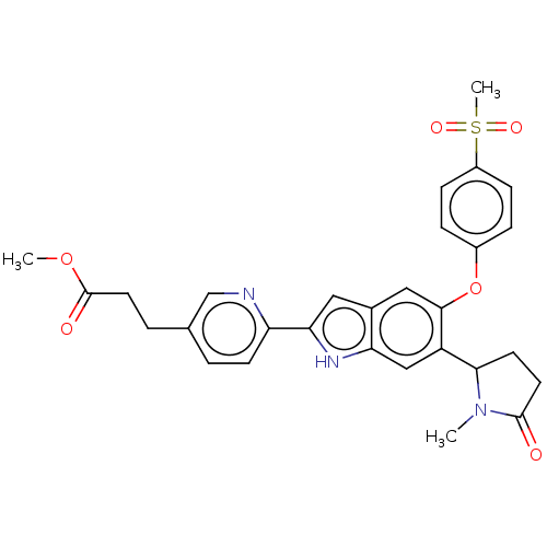Chemical structure of BindingDB Monomer ID 249137