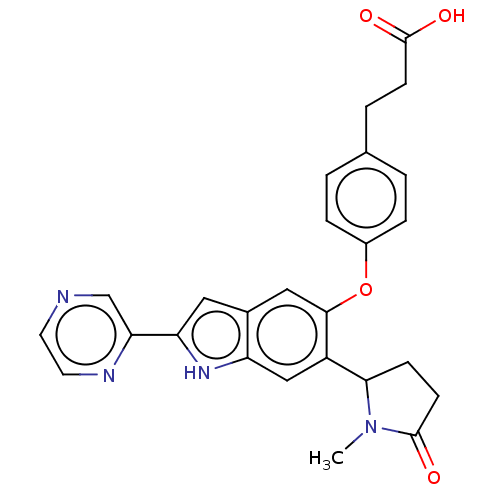 Chemical structure of BindingDB Monomer ID 249143