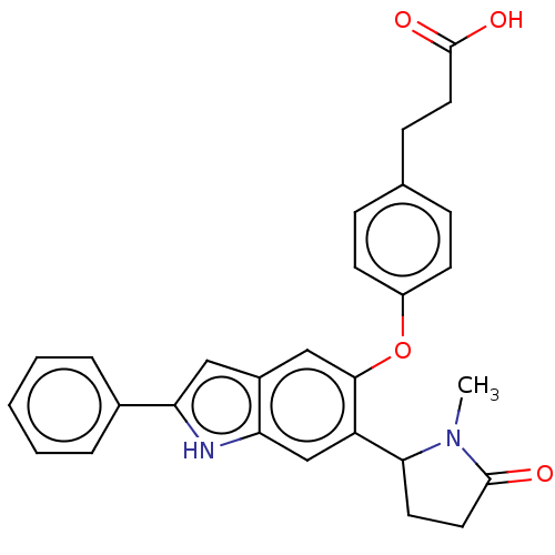Chemical structure of BindingDB Monomer ID 249144