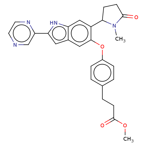 Chemical structure of BindingDB Monomer ID 249145