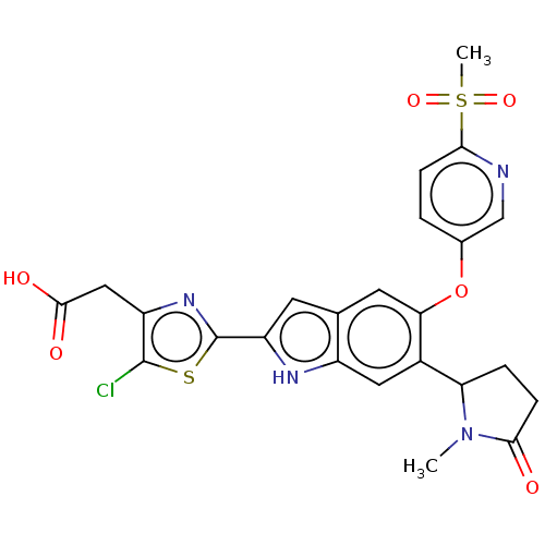 Chemical structure of BindingDB Monomer ID 249152