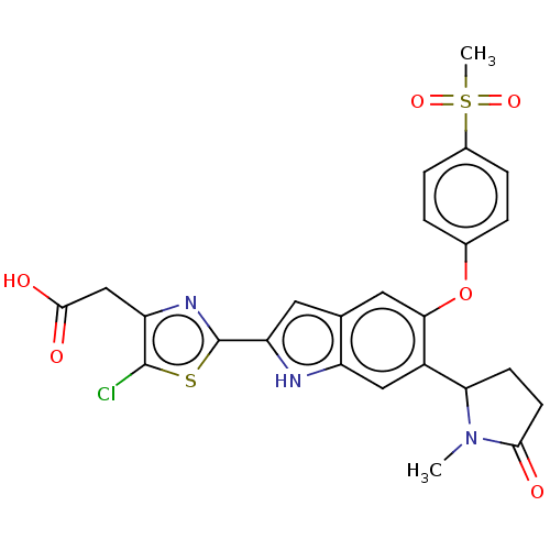 Chemical structure of BindingDB Monomer ID 249155