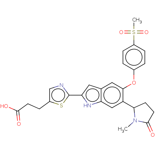 Chemical structure of BindingDB Monomer ID 249158