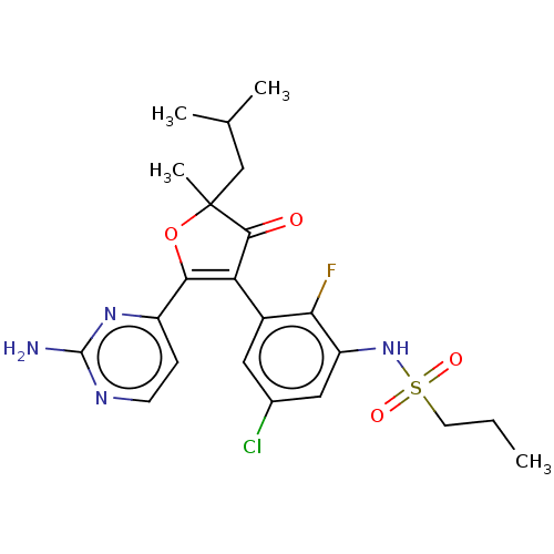 Chemical structure of BindingDB Monomer ID 249258