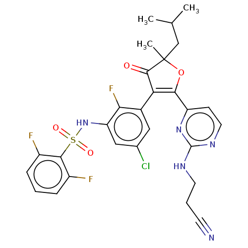 Chemical structure of BindingDB Monomer ID 249261