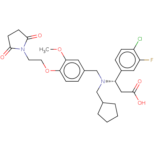 Chemical structure of BindingDB Monomer ID 249589