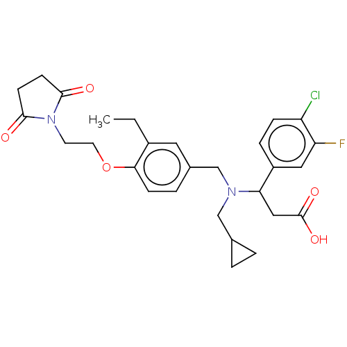 Chemical structure of BindingDB Monomer ID 249662