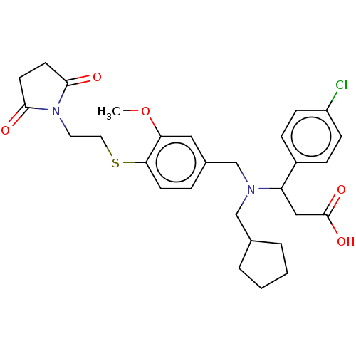 Chemical structure of BindingDB Monomer ID 249760