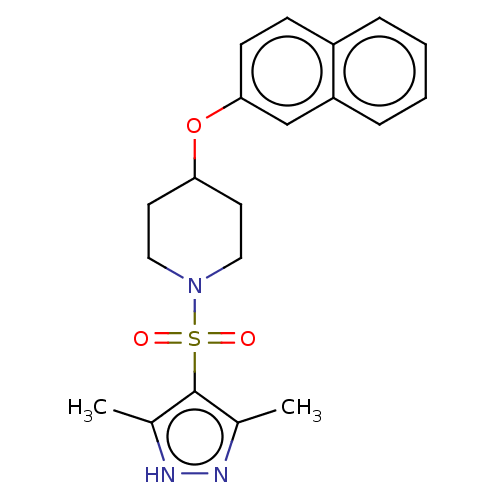 Chemical structure of BindingDB Monomer ID 250554