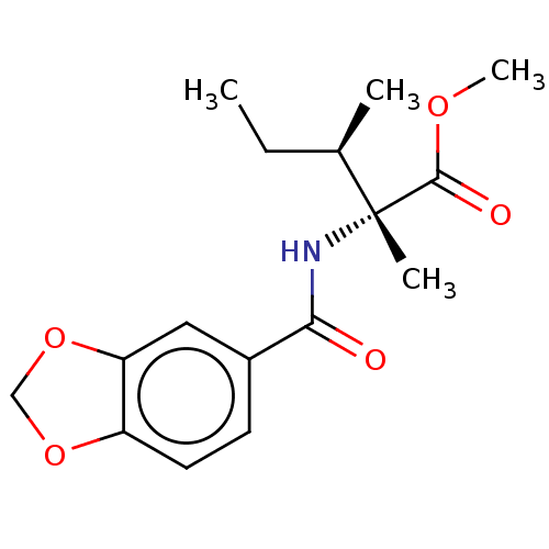 Chemical structure of BindingDB Monomer ID 253698