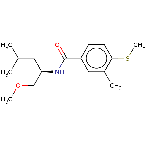 Chemical structure of BindingDB Monomer ID 253721